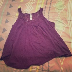 Purple tank top